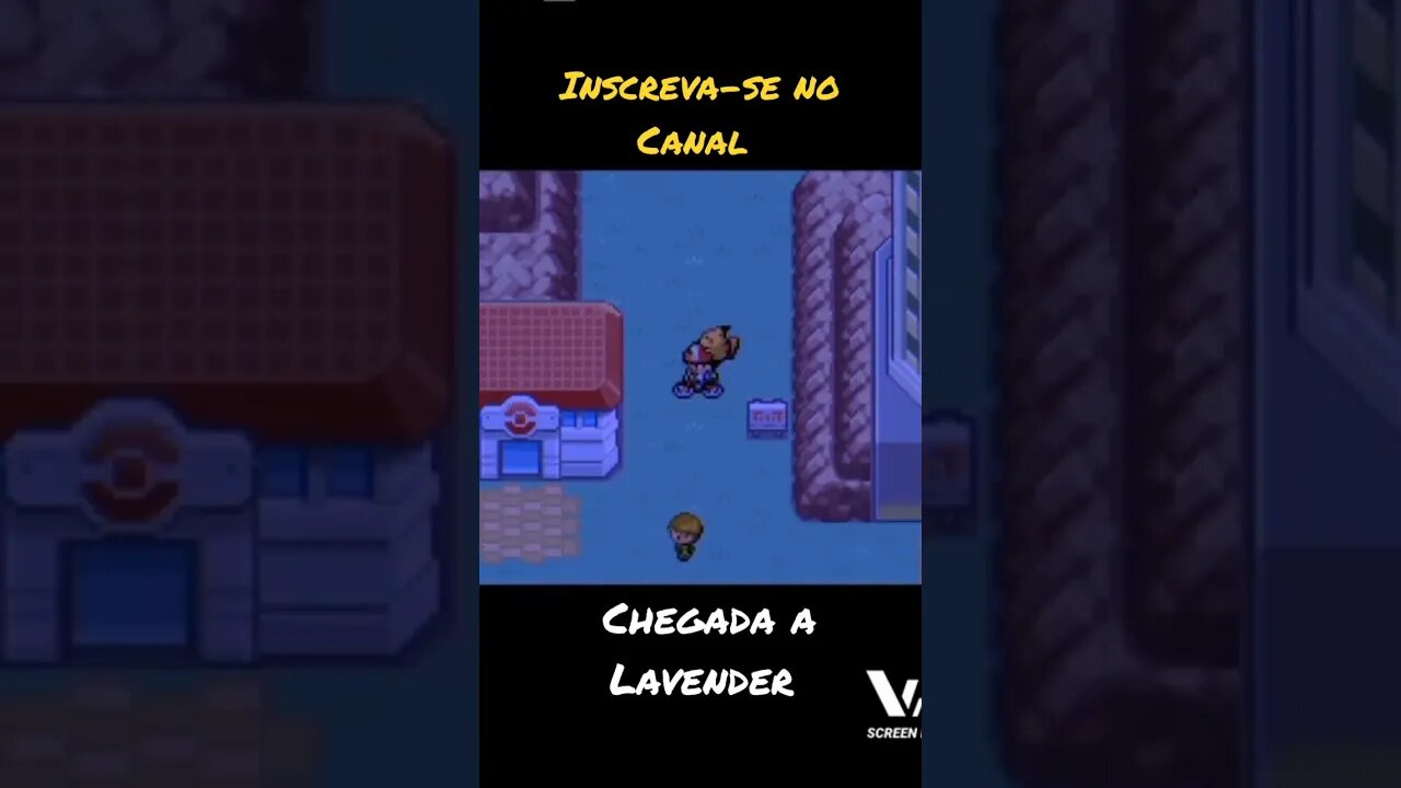 chegada a Lavender Town