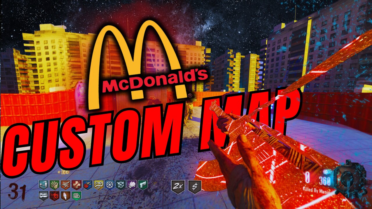 MCDONALD'S CUSTOM ZOMBIES GAMEPLAY IN BLACK OPS 3