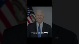 Joe Biden Quote - You’re full of s***!