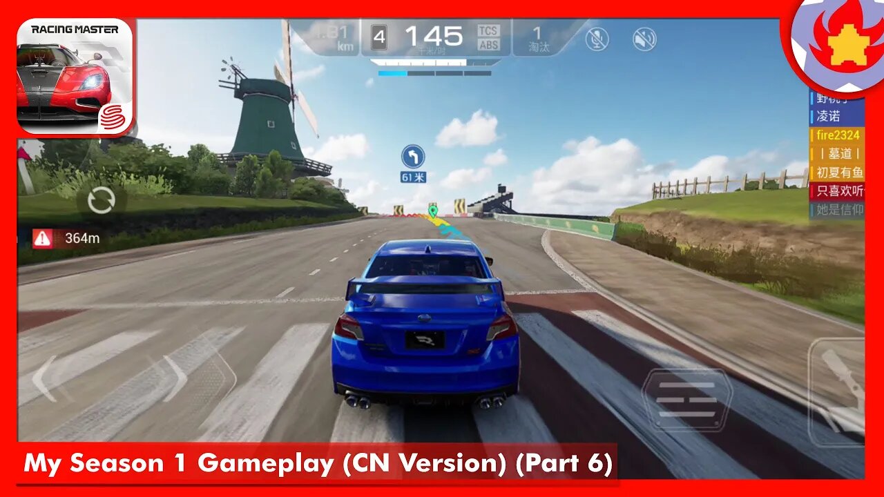 My Season 1 Gameplay (CN Version) (Part 6) | Racing Master