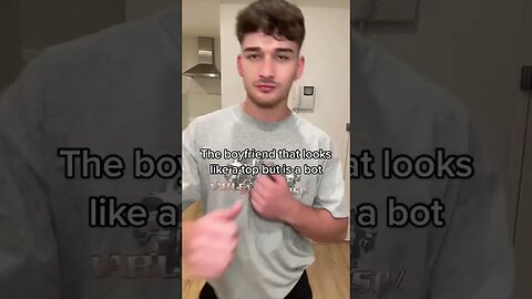 The boyfriend that looks like a top but is a bot ~ DAVIDEOU Video By bayl e #Shorts