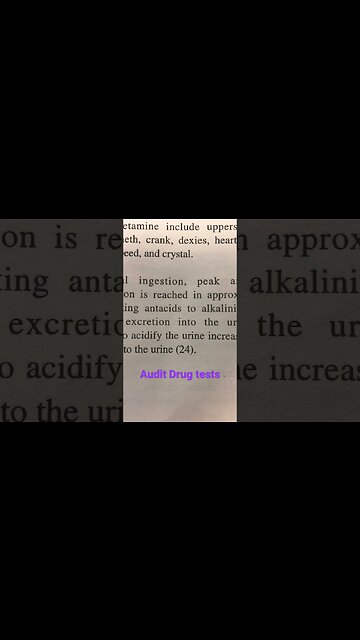 Audit Drug tests 5 Acidity #minds #scottsdale