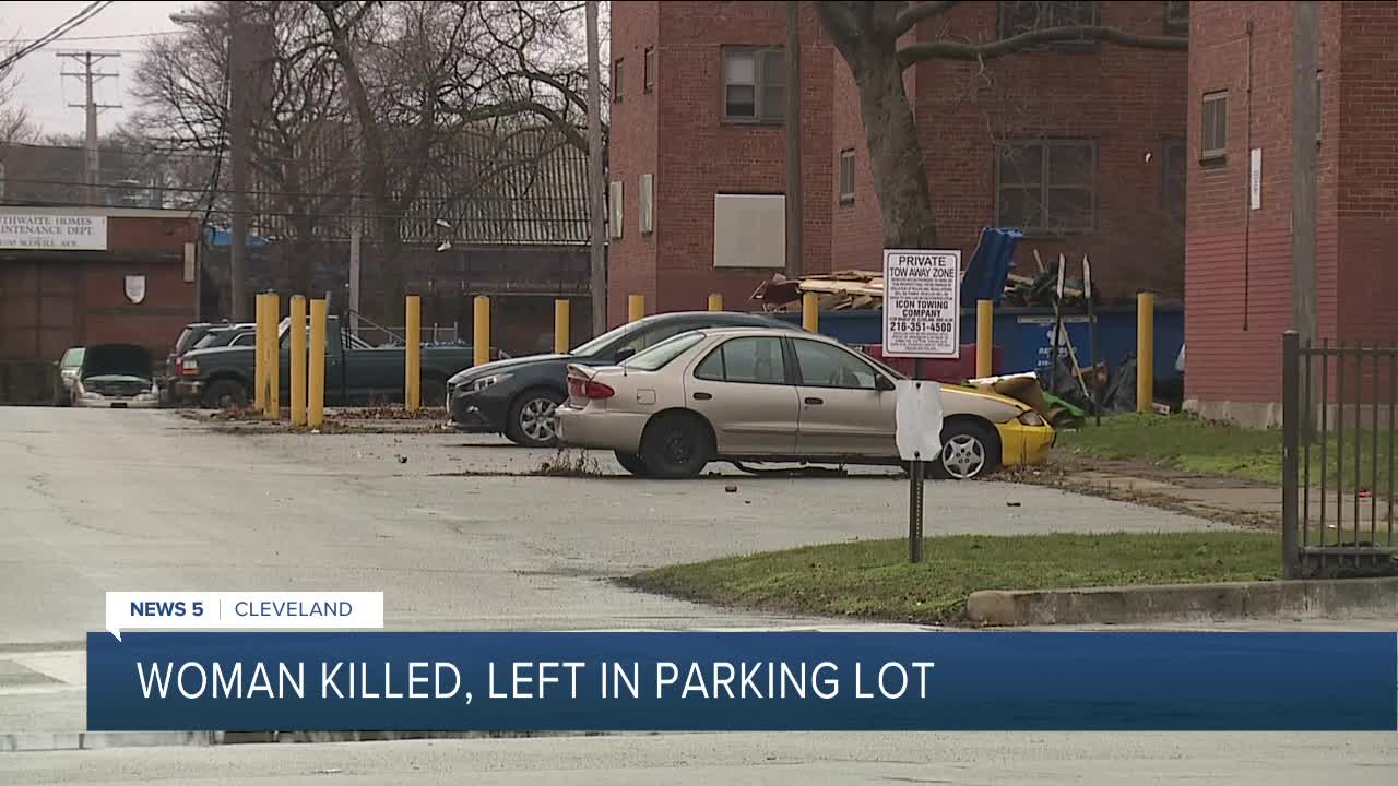 Woman found dead in Cleveland parking lot, police investigating