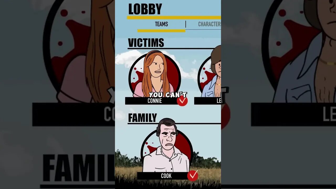 TCSM Game Lobbies be like... Part 2 💀🔪 Animated Parody #tcsm #dbd