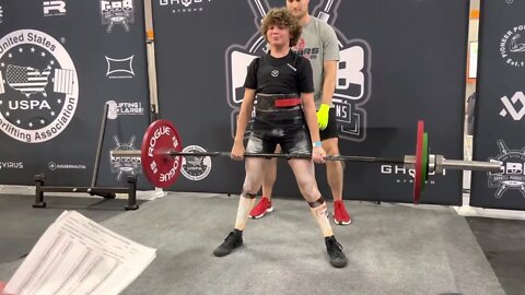 Thomas Lobliner Breaks Tennessee State Deadlift Record! 100kg at 100lb Bodyweight