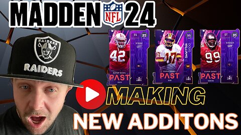 Madden Ultimate Team Gameplay || Adding 2 Raider Legends And a New QB