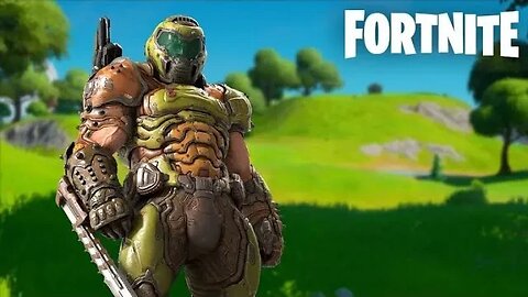 Jogar de DOOM GUY é outro nível - Fortnite Gameplay (cortes da Twitch)