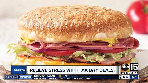 Get free and cheap food on Tax Day