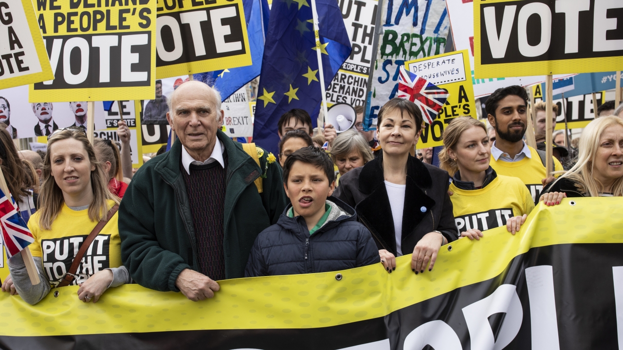 1 Million People March Against Brexit In London