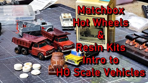 Matchbox and HotWheels and Resin Vehicles