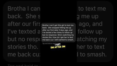 What she says vs. what she does is totally different