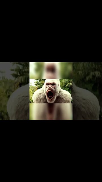 Why Do Albino Gorillas Look Like That... #shorts #scary