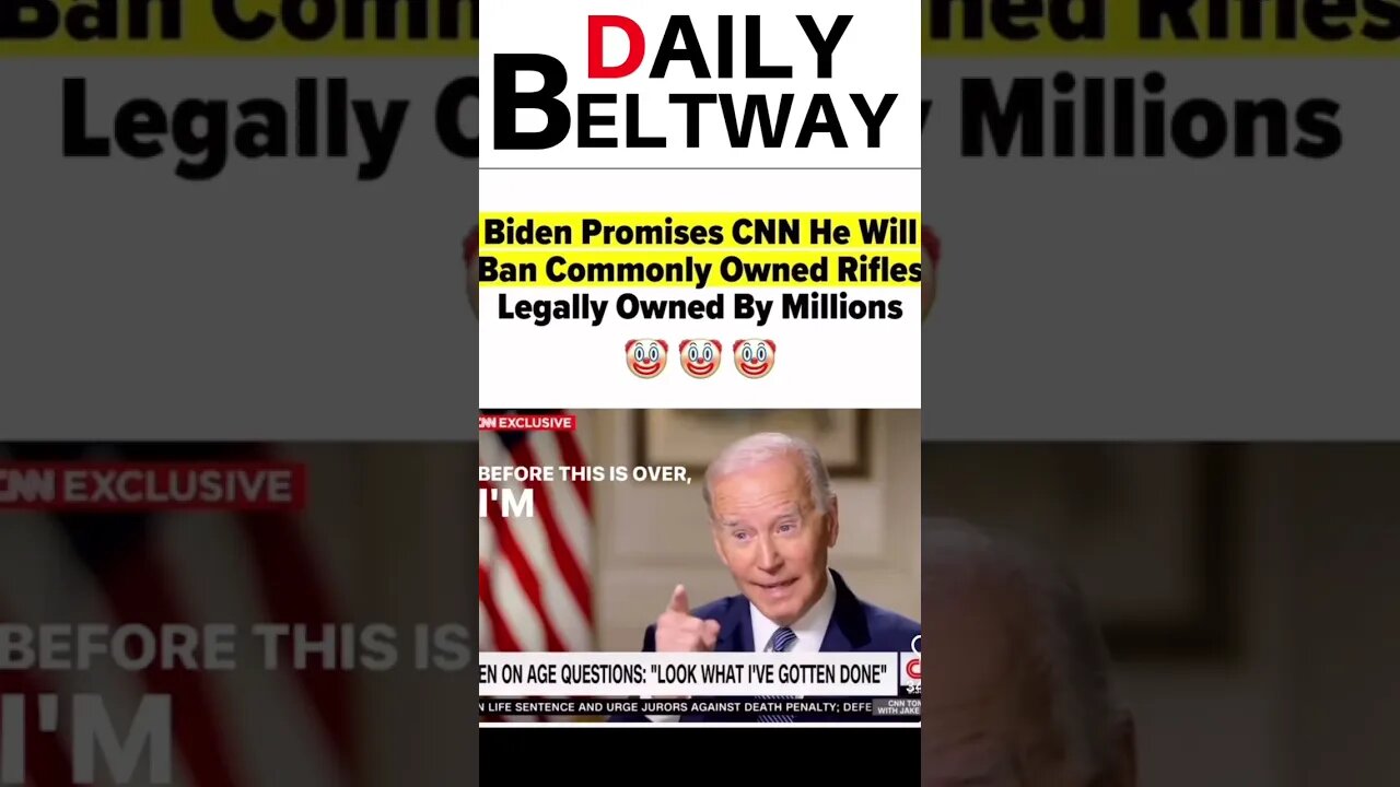 SHORT: Biden promises to ban assault weapons #republican #buden #shorts