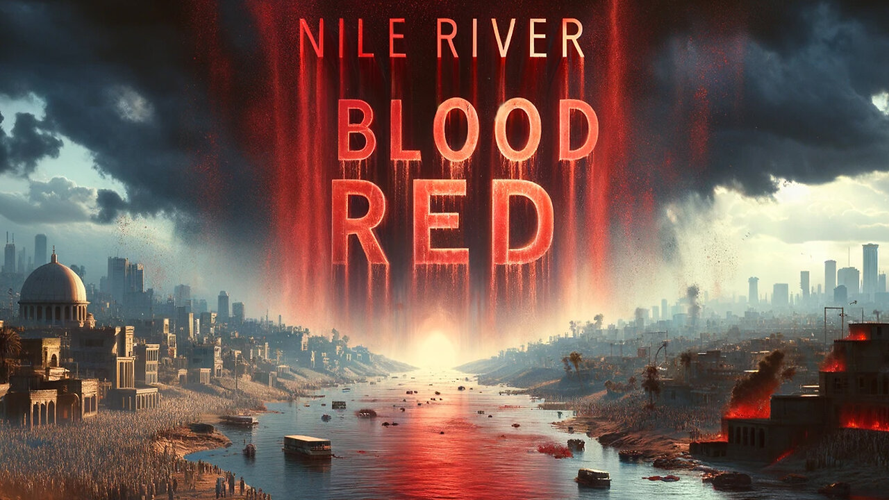 🌐The NILE RIVER is bleeding BLOOD RED - Is this just Red Algae or a Mysterious Sign?🌐