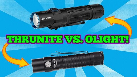 Olight Warrior 3 Vs ThruNite TT20!