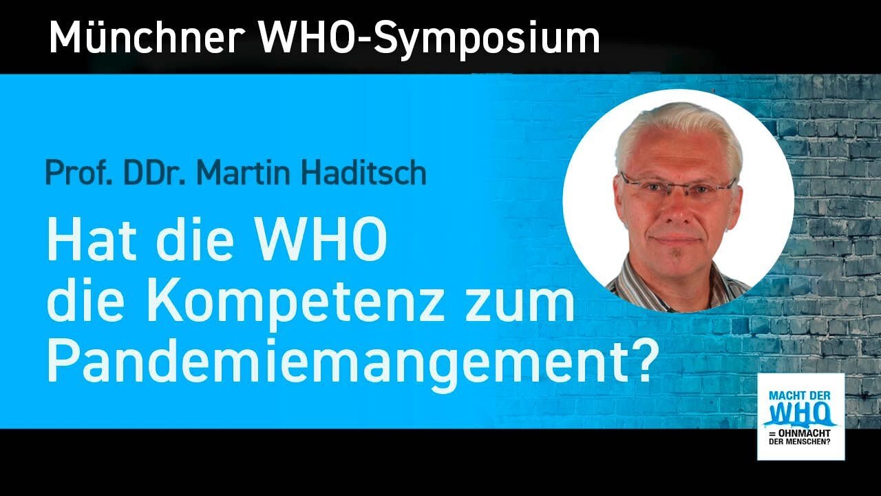 Sollte die WHO die Vollmacht zum Pandemiemanagement haben?@MWGFD🙈