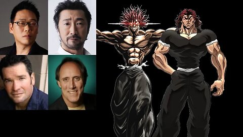 Anime Voice Comparison- Yujiro Hanma (Baki)