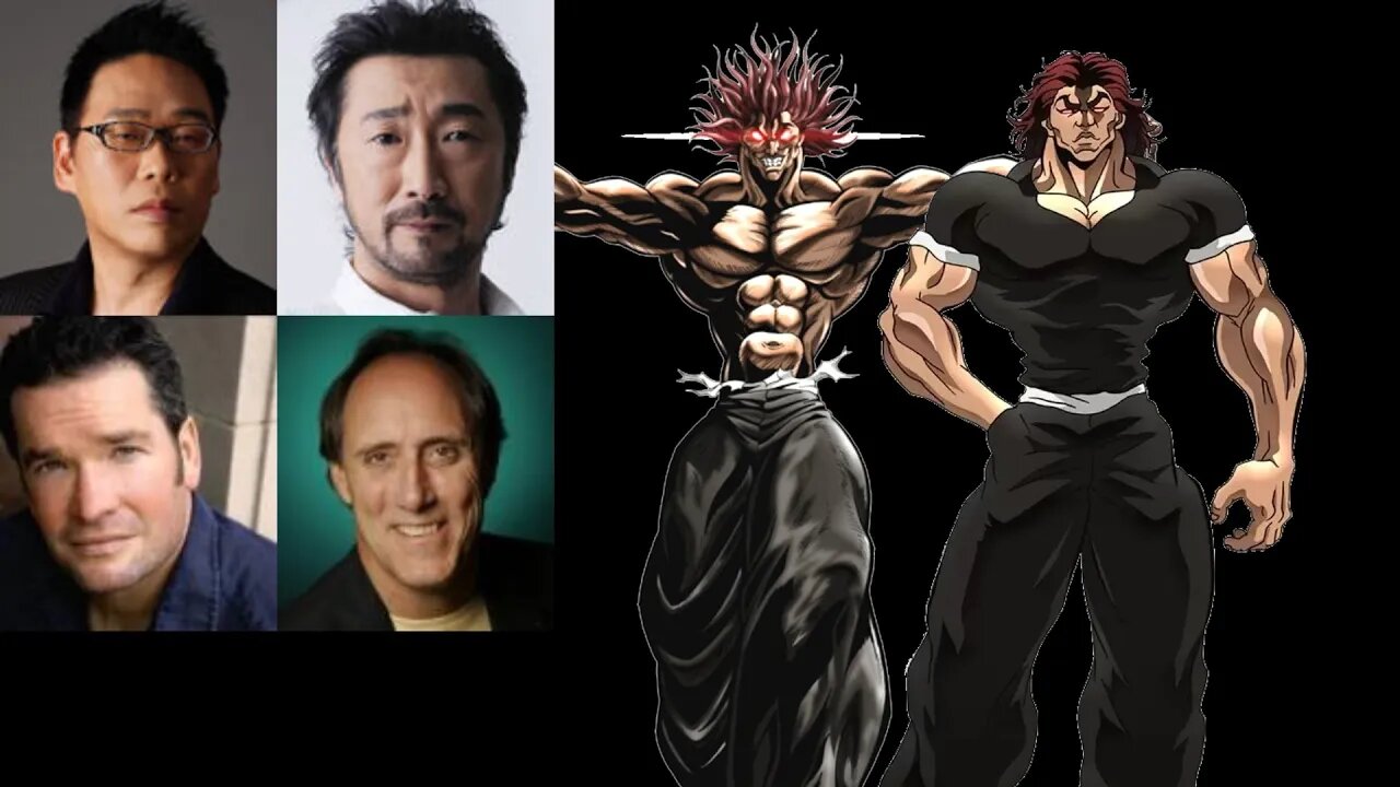 Anime Voice Comparison- Yujiro Hanma (Baki)