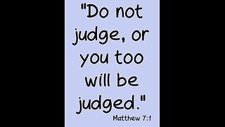 November 17 (Year 4) How can I Judge if I am Not Perfect? - Tiffany Root & Kirk VandeGuchte