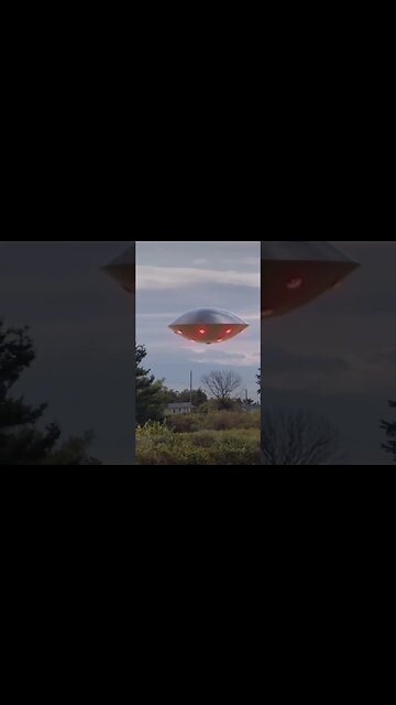 HUGE UFO FLYS OVER #UFO #Shorts #Aliens #CGI