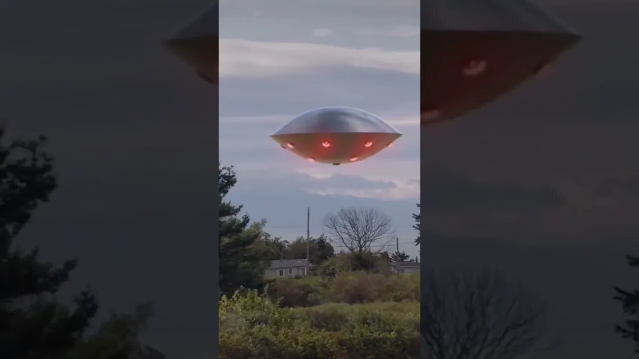 HUGE UFO FLYS OVER #UFO #Shorts #Aliens #CGI