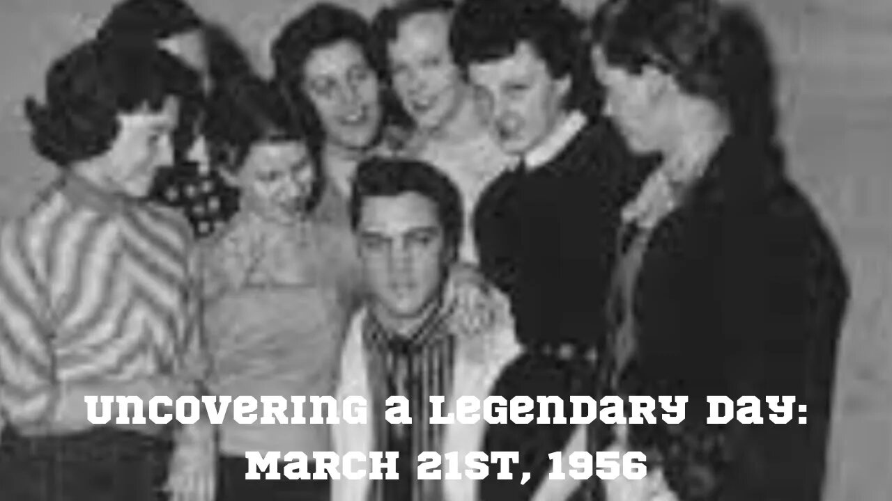 Uncovering a Legendary Day: March 21st, 1956 #shorts #elvispresley #rocknroll