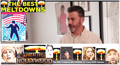 HOLLYWOOD CELEBRITIES & The Leftist Wokeists IN AN Apocalyptic MELTDOWN OVER TRUMPS WIN (Part 2)