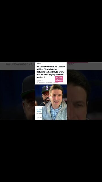 Ice Cube Confirms He Lost $9m For Not Vaccinating!