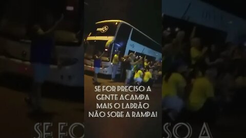 9 ônibus de Franca - SP em direção a Brasília - 14/11/2022 - dia 15/11/2022 vai ficar na história!