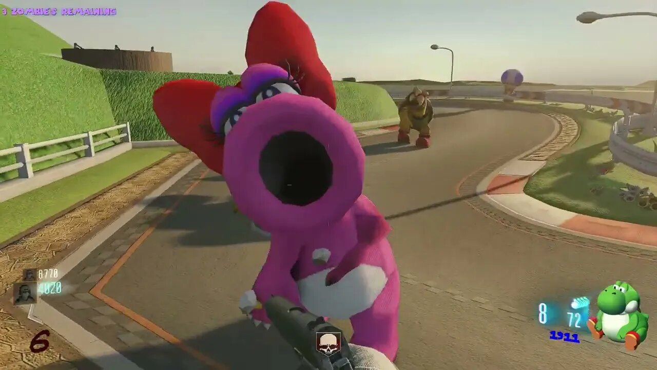 COD BO3 Custom Zombies: GCN Yoshi Circuit | Easter Egg Completion