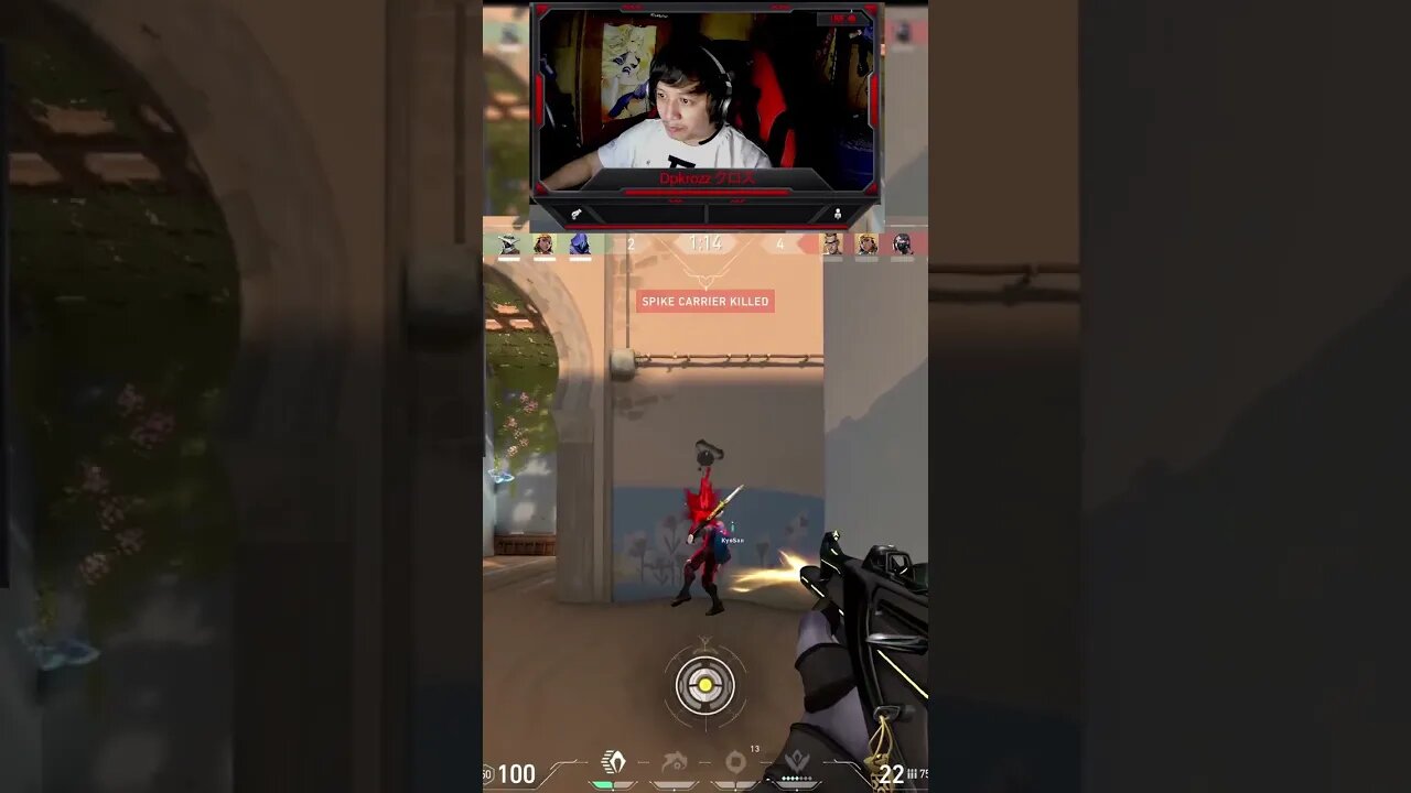 Omen blinds, TPs and gets a 2k #shorts