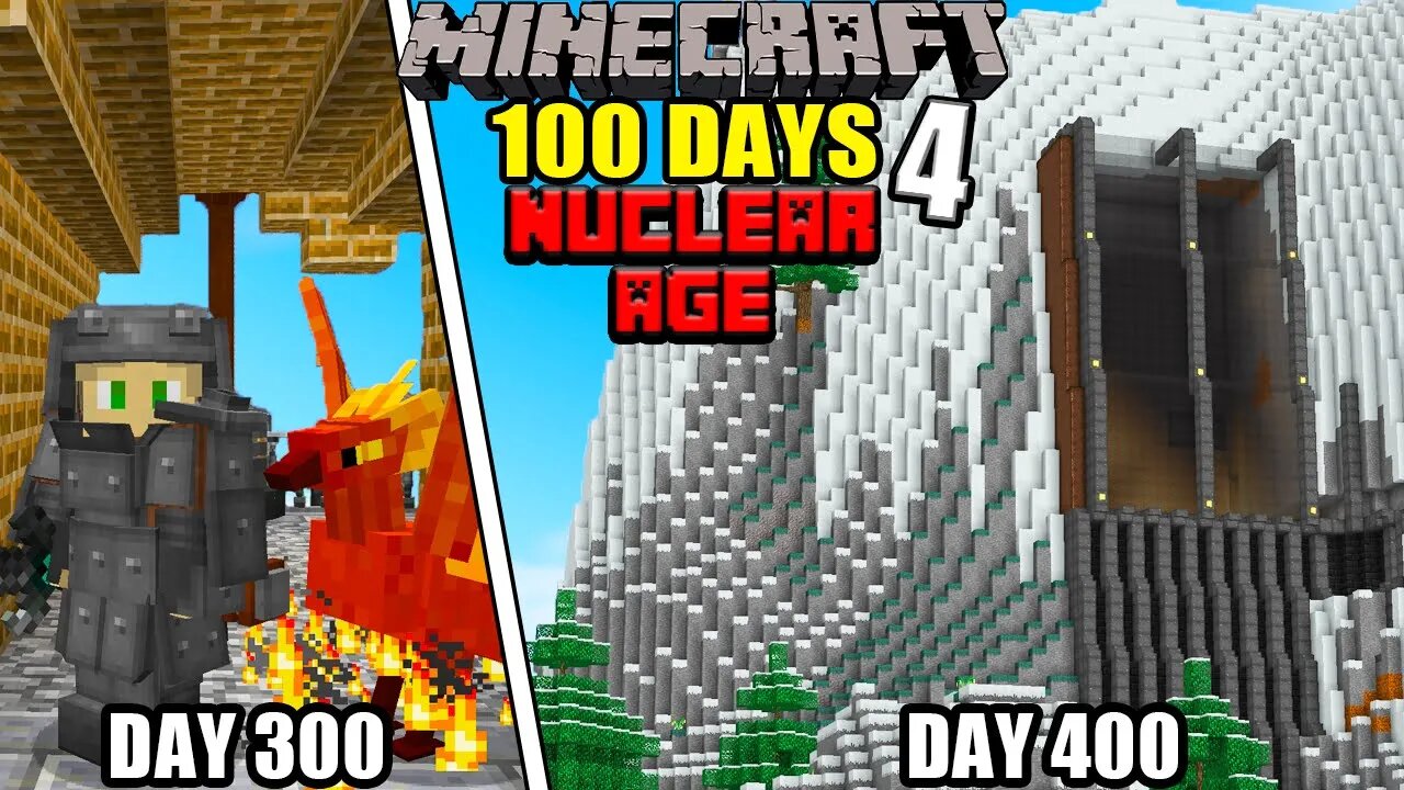 I Survived 100 Days in the Nuclear Age in Minecraft | 4