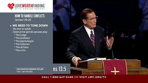 Adrian Rogers - How to Handle Conflicts