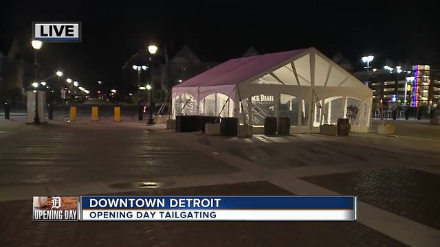 Celebrations continue for part two of Detroit Tigers Opening Day