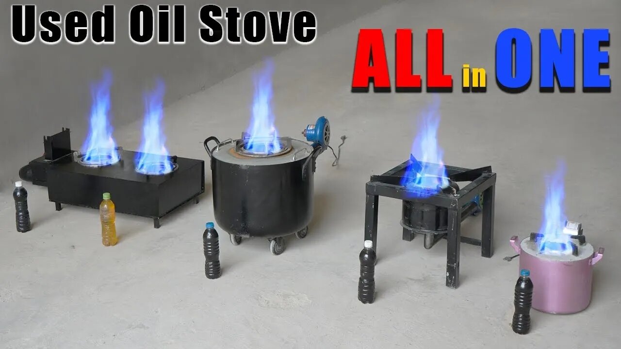 🔥 Cooking Revolution: DIY Used Oil Stove Burner Secrets You Must Know! 🔥