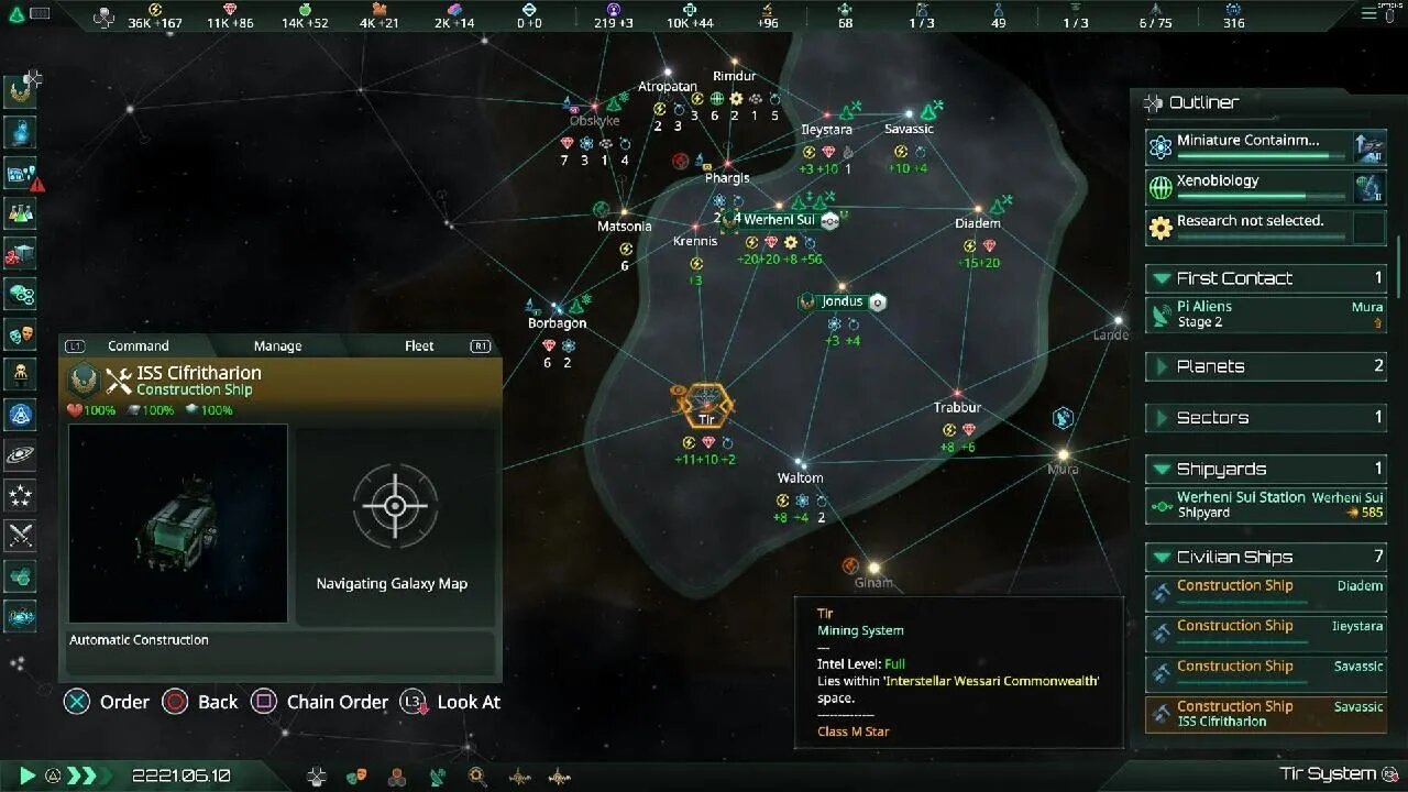 Stellaris: Console Edition Part 2 First Contact