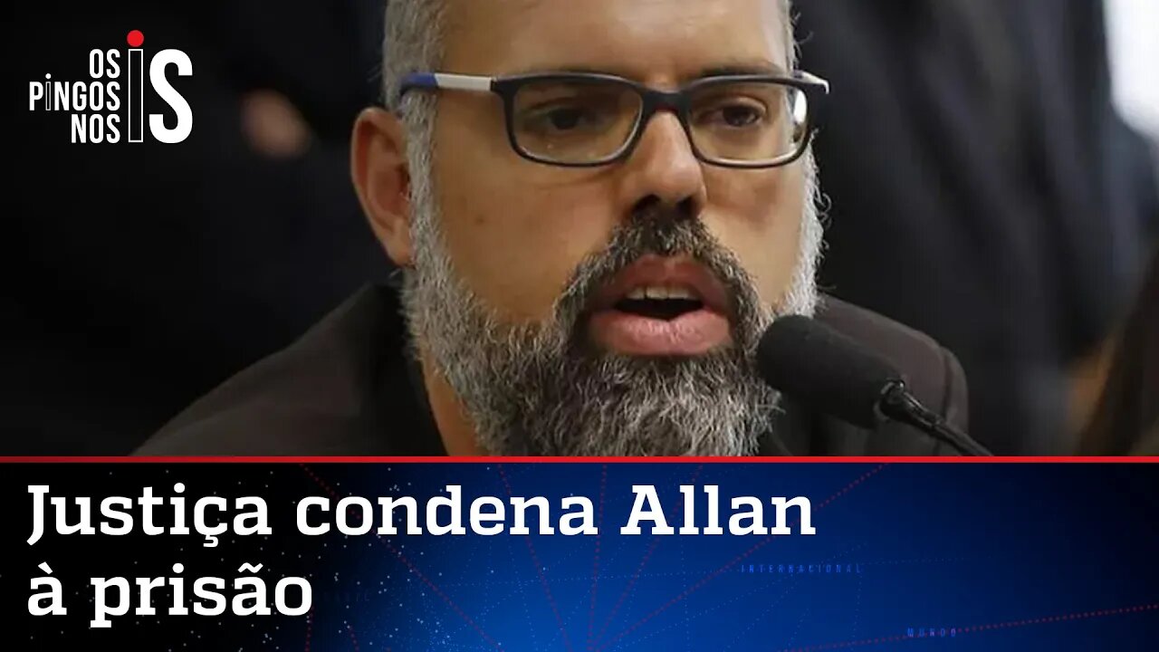 Allan dos Santos é condenado a um ano e sete meses de prisão por calúnia