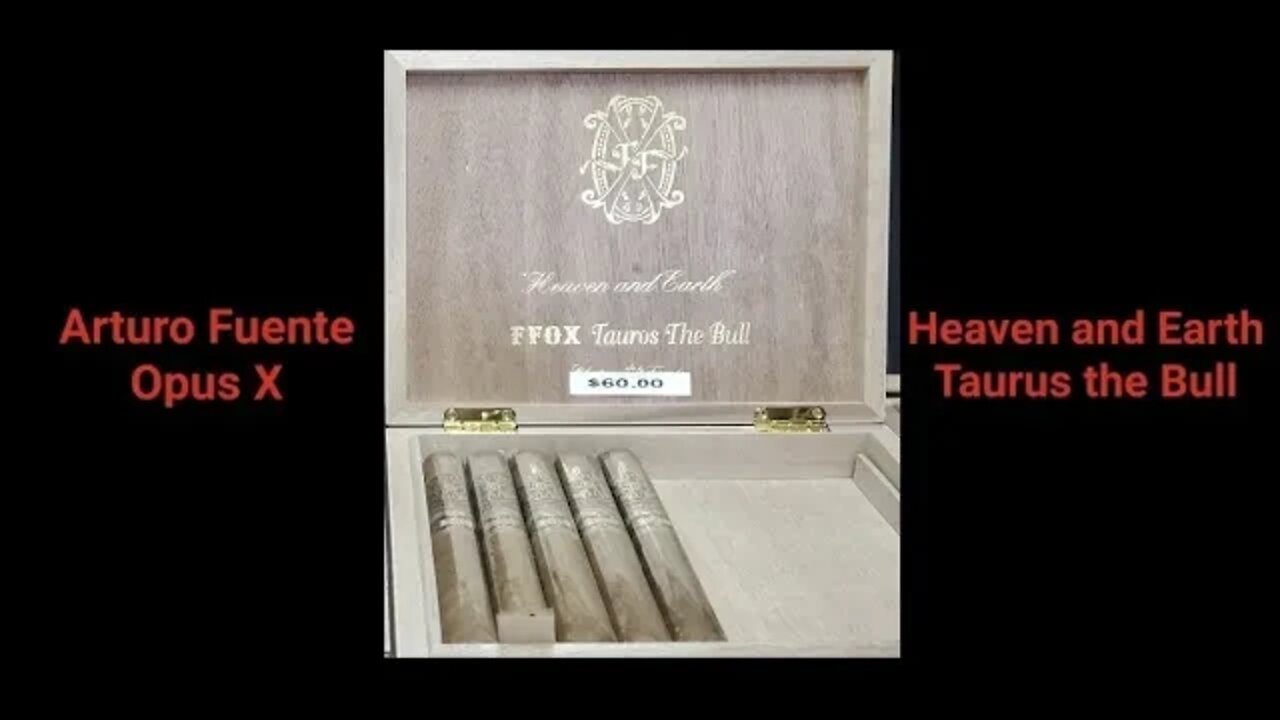 Arturo Fuente Opus X Heaven and Earth Taurus the Bull cigar review