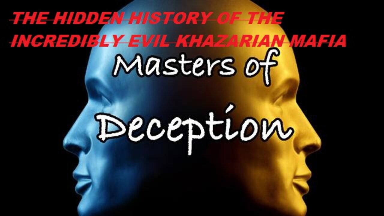 Sarah Westall 3/25/22 UPDATE - THE HIDDEN HISTORY OF THE INCREDIBLY EVIL KHAZARIAN MAFIA