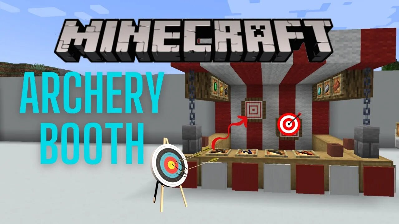 Minecraft: Archery Booth ( Carnival or Festival)