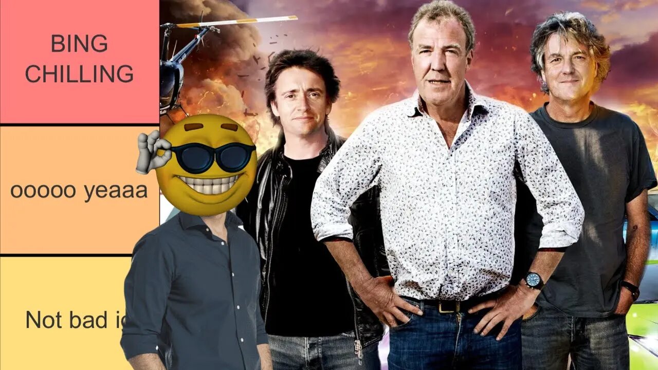 The ULTIMATE TopGear Specials Tier List