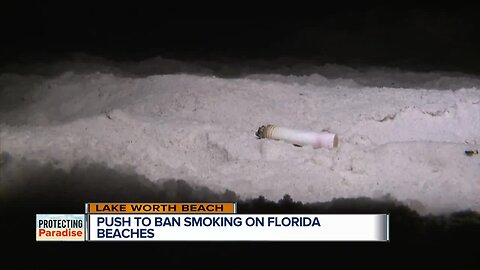 Proposal filed to allow Florida counties to ban smoking at public beaches