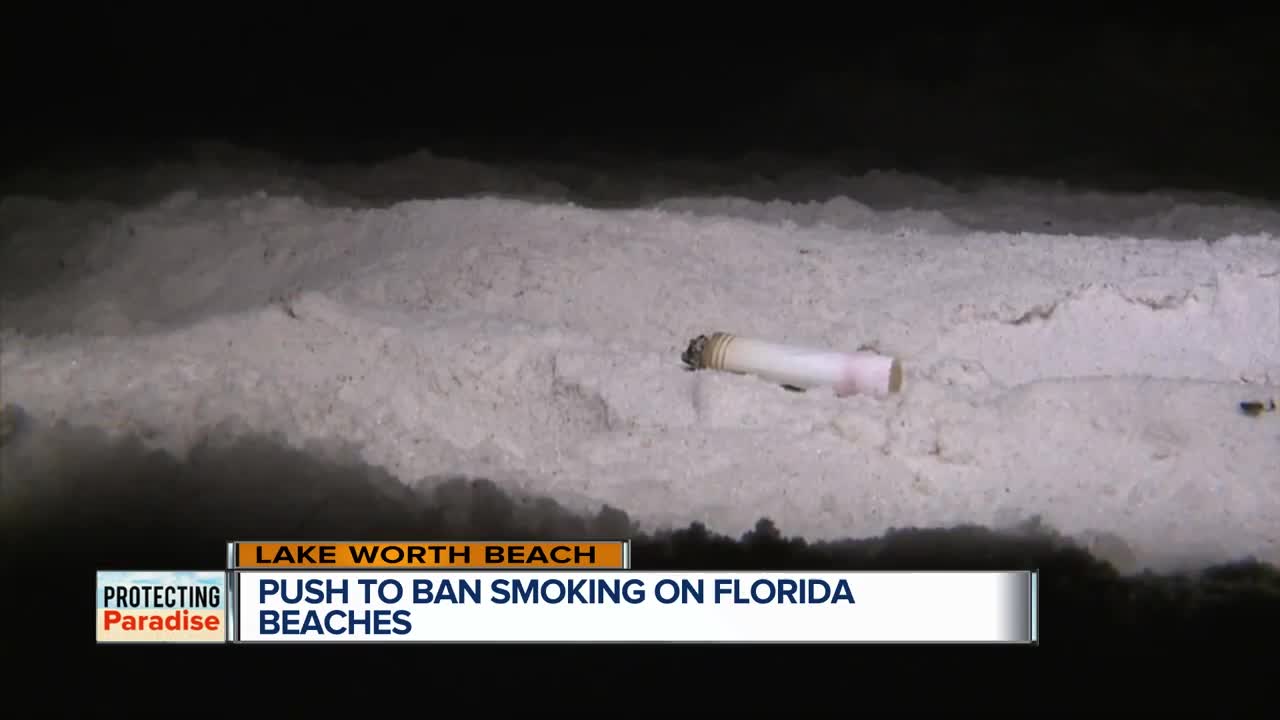 Proposal filed to allow Florida counties to ban smoking at public beaches