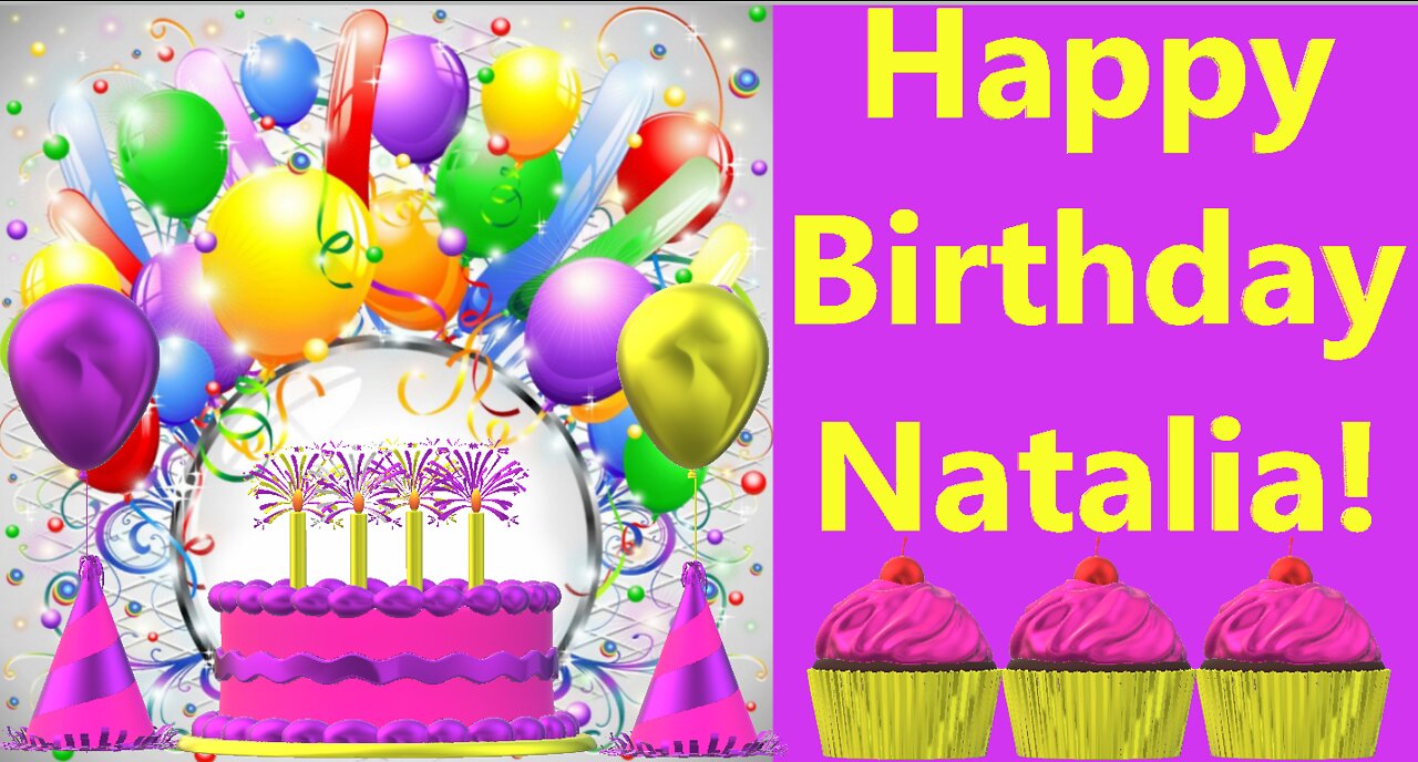 Happy Birthday 3D - Happy Birthday Natalia - Happy Birthday To You - Happy Birthday Song