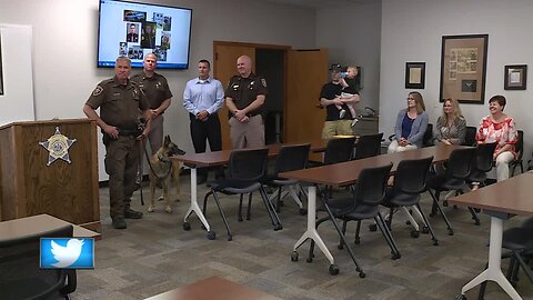 Deputy and his dog retire together