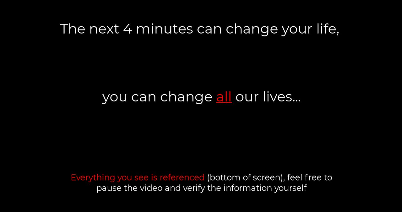 4 life changing minutes (for all of us)