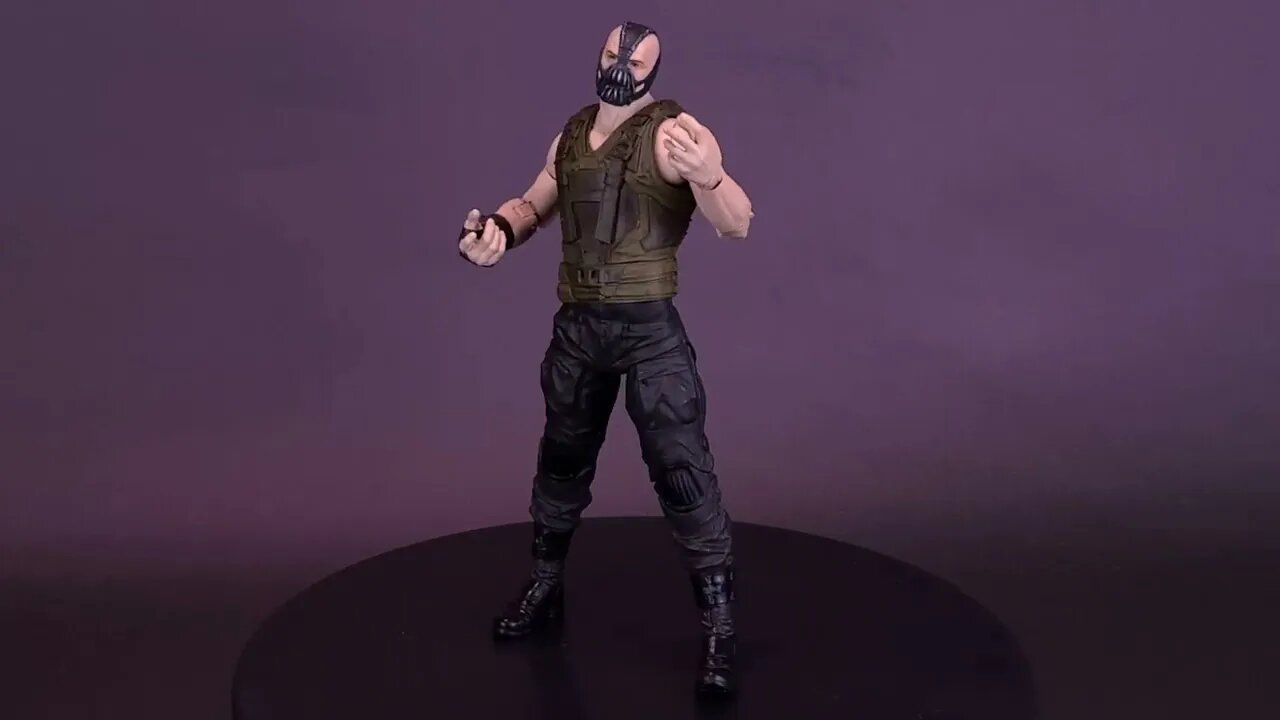 McFarlane Toys DC Multiverse Dark Knight Trilogy Bane BAF Figure @TheReviewSpot