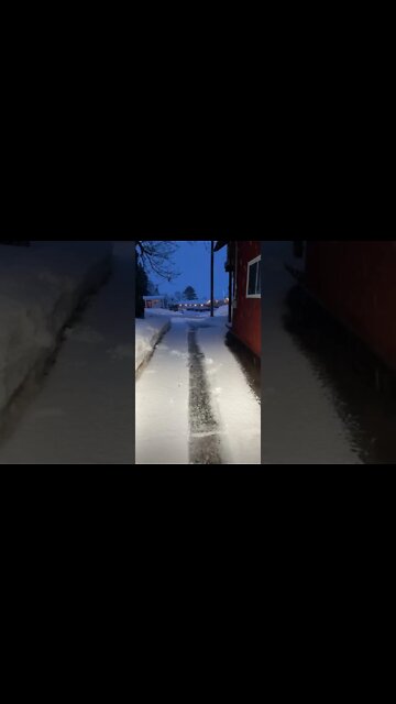 Spring snow! #bayfieldwi