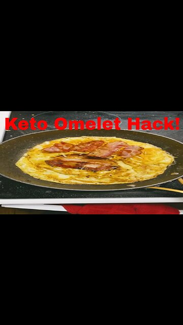 Keto Omelet Hack! #shorts #meat