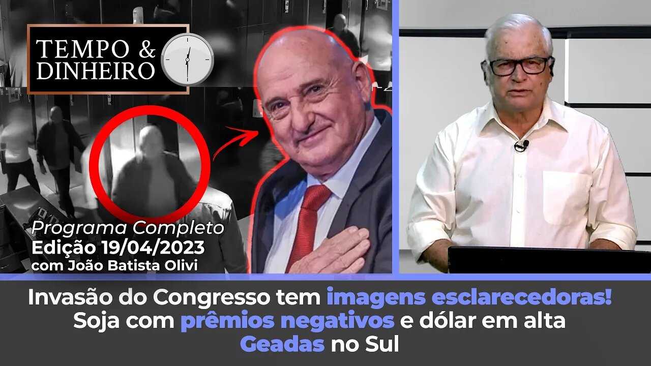 Invasão do Congresso tem imagens esclarecedoras! Soja com prêmios negativos e dólar em alta.